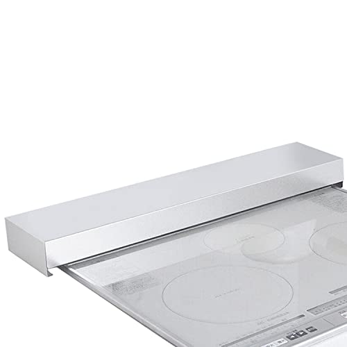 排気口 カバー コンロカバー コンロガード コンロ奥カバー 75cm コンロ 奥 グリル ステンレス製 ヘアライン IH ガスコンロ 対応 耐荷重50kg