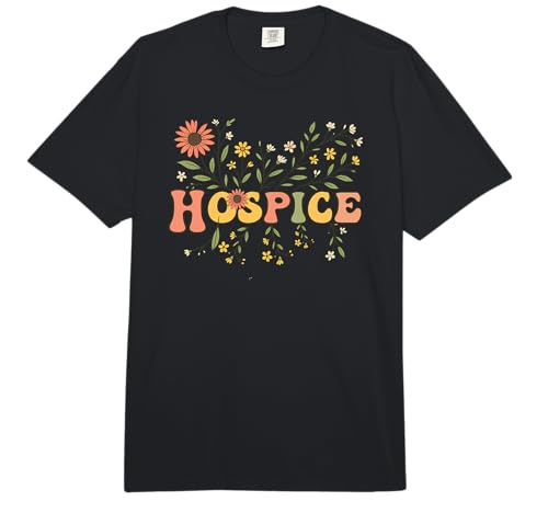 Vintage Hospice Nurse Doctor Graduation Medical Nursing RN Comfort Colors Adult Heavyweight T-Shirt