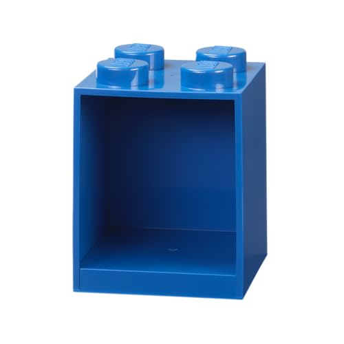 Étagère Brique 4 Boutons Lego, Bleu