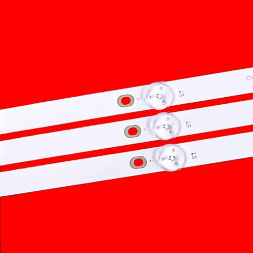Tira LED para televisor SE43D07-ZC22AG-04 soluciona pantalla negra sin imagen