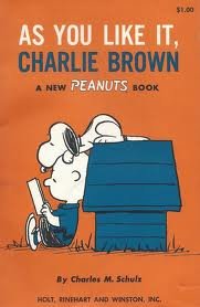 Paperback As You Like It, Charlie Brown Book