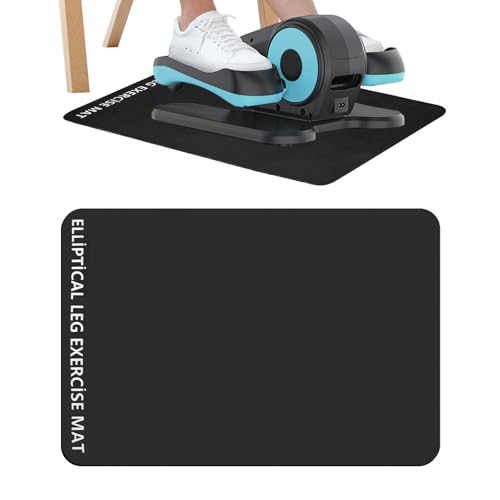 Lot de 2 tapis elliptiques sous le bureau, mini tapis de yoga pratiques, tapis d'exercice de bureau, convient…