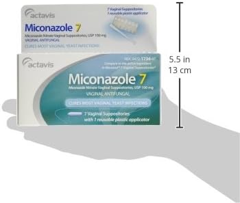 Miconazole 7 Day Vaginal Suppositories 100 mg - 7 ea