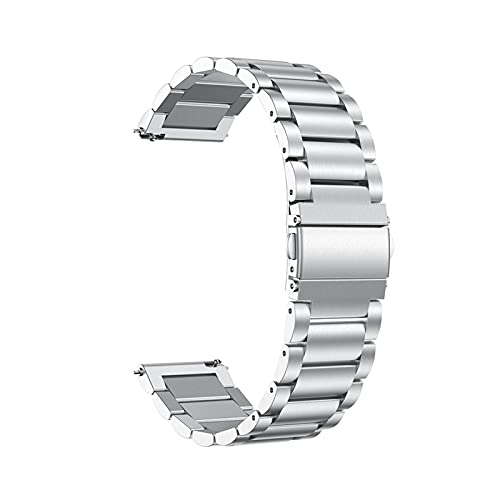 Bracelet en acier inoxydable interchangeable d'une élégance intemporelle pour montre 22mm