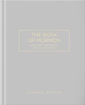 Book of Mormon Journal Edition, Grey, Unlined