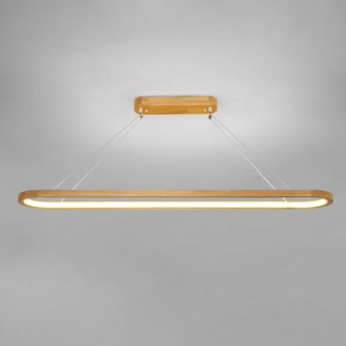 Lámpara colgante de aro de 60 cm lineal LED para techo de comedor moderno 2