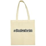 Unsere Hashtag #Budenheim Umhängetaschen verfügen über einen 70cm langen Tragegriff .. Die Größe der Tasche beträgt 38cm breit und 42 hoch