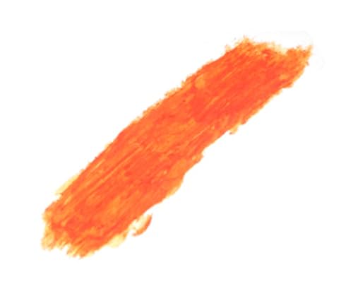 EyeBlack BattlePaint – Bright Colored Under Eye Black Grease for Pro Athletes and Super Fans – Baseball, Softball, Football – 1 Stick – Orange - Thumbnail 2