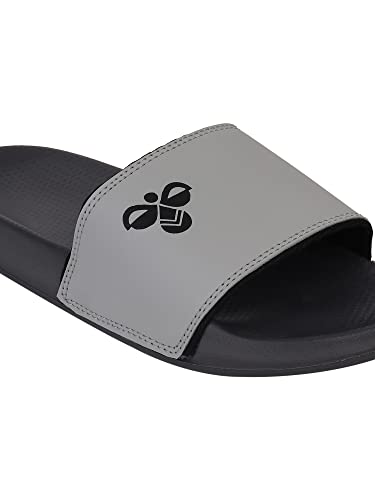 Image of hummel CLASSIC BEE WOMEN SLIDERS Comfortable Cushioned Sole Arch Support Durable Lightweight Flexible Trendy Style Flip flops and Slippers Slides for Women Daily use Chappal