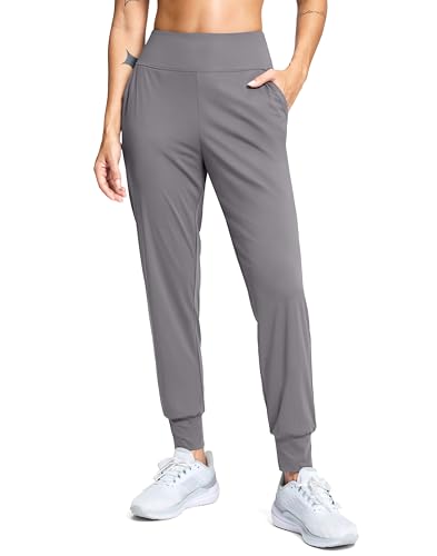 Image of SANTINY Women's Joggers Pants with Pockets Lightweight High Waisted Athletic Gym Workout Pants for Women Yoga Travel