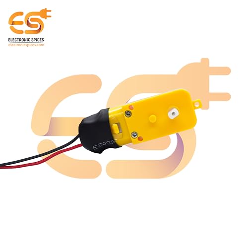 Image of Electronic Spices 3v-12v Dc Bo Motor Single Shaft Dc Gearbox Motor Gear Motor With Wire