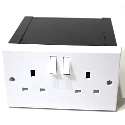 Imitation Double Plug Socket Wall Safe Security Box