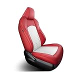 PUQWRIM Coprisedili In Pelle Personalizzati Per Smart Per Fortwo 451 2010 2011 2012 2013 Accessori Per Interni Auto Copri-sedile