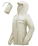 SWISSWELL Lightweight Rain Jacket Women Waterproof Raincoats with Hood