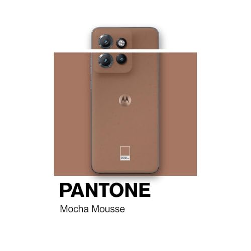 Smartphone Motorola Edge 50 Neo 5G – 256GB 16GB (8GB RAM+8GB Ram Boost) 50MP Sony Camera Moto AI Ultrarresistencia militar Mocha Mousse – Vegan Leather