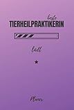 beste Tierheilpraktikerin lädt Planer: inkl. Kalender 2020/2021 für die Ausbildung o. Weiterbildung | Perfekt für Frauen u. Mädchen, die Tieren helfen | Ausbildungsbeginn Geschenk