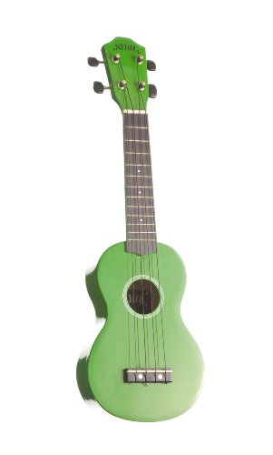 Ukulele By Baton Rouge – green hochglanz mit Tasche - Les Beatles, Paul McCartney, John Lennon, RIngo Starr, George Harrison Ukulele By Baton Rouge - green hochglanz mit Tasche – Image 3
