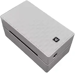 Impressora Térmica USB e Bluetooth, Compatível com Windows e MAC, Ideal para E-commerce (Branca)