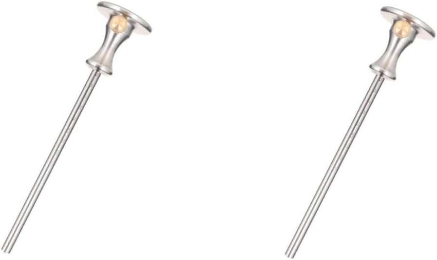 2pcs Stainless Steel Wood Marking Tool Wheel Scriber Gauge for Accurate Measurement Transfers Woodworking Design for Carpenters and Projects