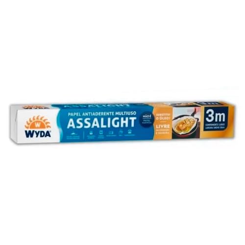 Papel Manteiga Assalight Premium 3M Wyda 5 Rolos Assa Tudo
