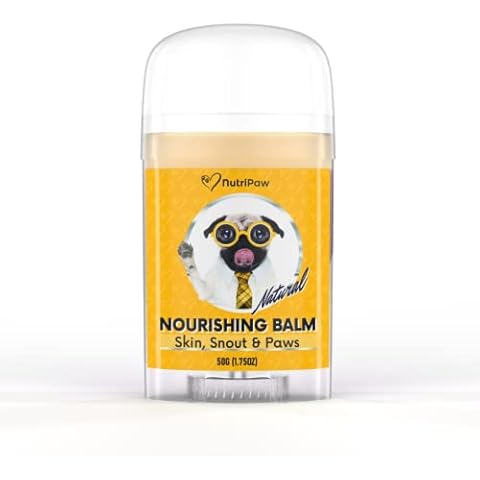 NutriPaw Nourishing Balm For Dogs & Cats - Moisturise & Soothe Dry, Cracked, Flakey Skin, Snout & Paws - Easy to apply - For all ages & breeds Cover