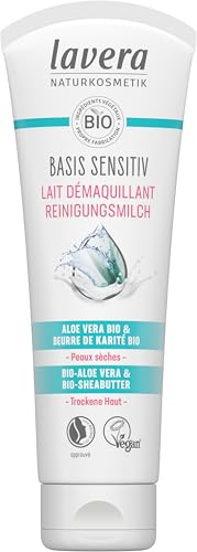 lavera basis sensitiv Lait Nettoyant ∙ Vegan ∙ Cosmétiques naturels ∙ Ingrédients végétaux bio ∙ 100% naturel ∙ 125ml