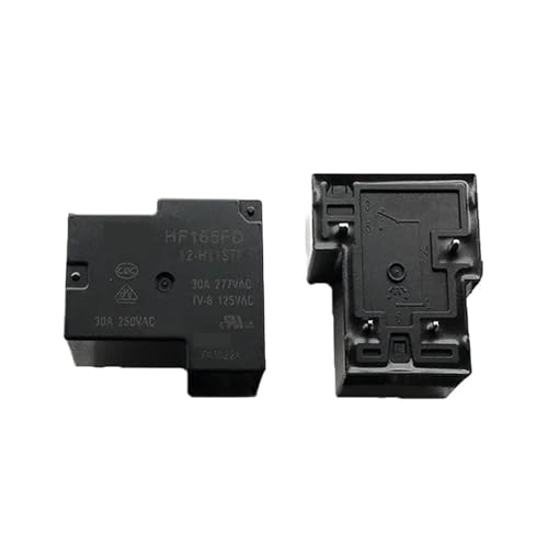 Relais électromécanique HF165FD-24-HY1STF 24V DC 30A 4 pins lot de 5
