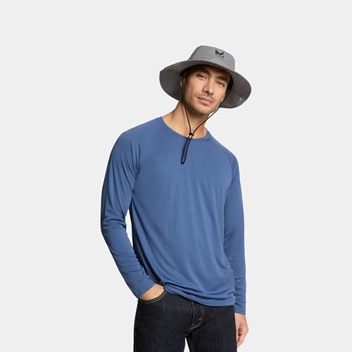 Image of MISSION Cooling Bucket Hat - Unisex Wide-Brim Hat for Men & Women - Lightweight, Foldable & Durable - Cools Up to 2 Hours