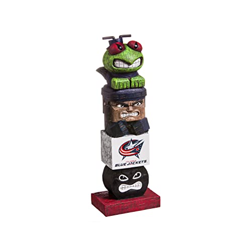 Evergreen Enterprises Nhl Columbus Blue Jackets Tiki Totem, Team Colors, One Size #TOP10