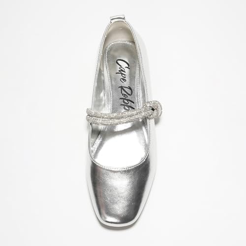 Tammy Cape Robbin Ballet Flats - Comfortable Rhinestone Dressy Shoes4