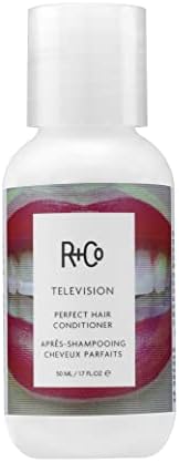 R+Co Television Perfect Hair Conditioner Travel | Shine + Strengthening + Softening for All Hair Types | Vegan + Cruelty-Free | 2 Oz