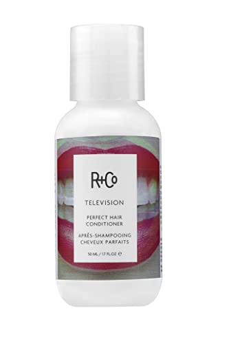 R+Co Television Perfect Hair Conditioner Travel | Shine + Strengthening + Softening For All Hair Types | Vegan + Cruelty-Free | 2 Oz #TOP29