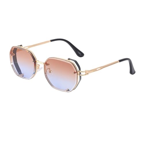 Lunettes de soleil de luxe pour femmes et hommes aux finitions rétro soignées