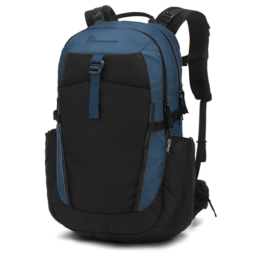 Image of MOUNTAINTOP 30L Hiking Backpack,Men Women Camping Backpack,Lightweight Trekking Travel Backpacks for Climbing Skiing Cycling