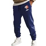 GDGTBNH Largos Pantalones Jogger Casual Pantalon Campana Hombre Pantalones Impermeables Hombre Pantalones Hombre Pantalón Chándal Hombre Calças Homem Pantalones De Pana Caballero Azul 2XL