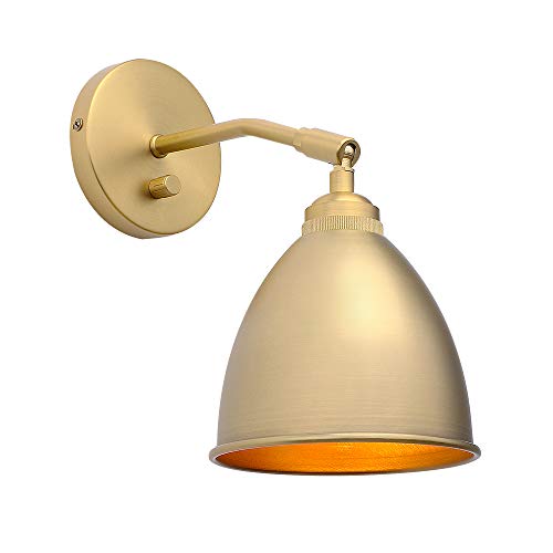 Yosoan Wandleuchte Antik Deko Design Wandbeleuchtung Vintage Industrie Loft-Wandlampe (antike)