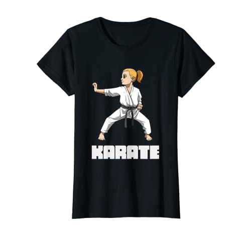 Peligrosa y linda chica de karate Camiseta