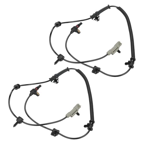 WMPHE 2 Pcs Front ABS Wheel Speed Sensors Compatible with Jeep Commander Grand Cherokee 2006 2007 2008 2009 2010, Left & Right abs Sensors, Replacement for 56044144AA, 56044144AB