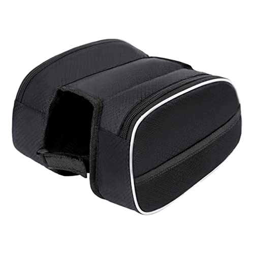 GOOHOCHY Bike Front Frame Bag Oxford Cloth Sealed Storage for Men