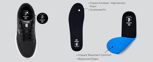 Red Tape Men's Super Casual Sneakers Ideal for Walking, Court Sports & Daily Wear | Cultured Round-Toe Shape, Low-Top Design with Platform Comfort | Cushioned Insole | Non-Slip Outsole4