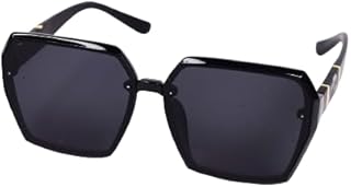 نظارة شمسية مربعة الشكل sg174، اسود