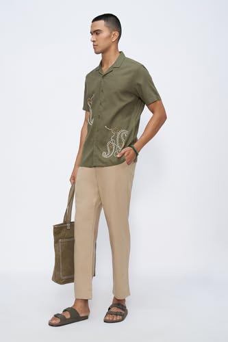 Image of 7 Alt by Pantaloons Men Casual Pants