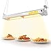 Hiteemer 36-Inch Food Heat Lamp - 1000W Commercial Food Warmer Lamp Overhead Stainless Steel Catering Heat Lamps Electric Strip Heater for Restaurant Buffet Parties Kitchen, Silver 115V