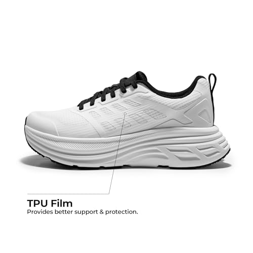 NORTIV 8 Women's Walking Shoes Running Tennis Sneakers,White,11 by NORTIV 8 - Used condition - Image 7