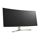 LG 38UC99W Ultrawide écran PC LED IPS incurvé 37.5" 21:9 3840 x 1600 300 cd/m2 1000:1 5 ms Argent (2xHDMI, DisplayPort, USB 3.0)