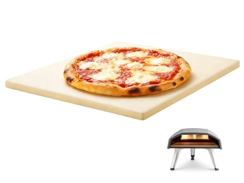 13' Square Pizza Stone Replacement for Ooni Koda Karu & Fyra 12, Cordierite Baking Pizza Stone for Ooni 12 Oven, for Most Grill & Oven, for Bread &Pizza