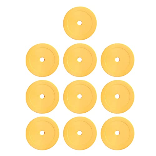 Dynwave 10x cones planos, discos de piso antiderrapantes marcadores de flexíveis para treinadores eq