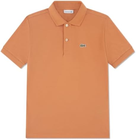 Lacoste Boys' Classic Polo, Blossom Orange, 4