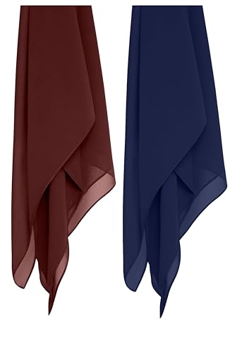 Image of Premium Georgette Hijab for Women, Lightweight and Breathable | 180x70 cm
