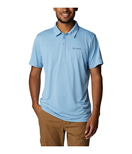 Image of Columbia Men's Solid Regular Fit Hike Polo